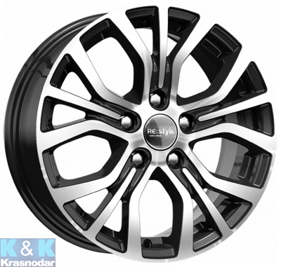 Колесный диск K&K КС736 (ZV16_Optima) 6.5x16/5x114.3 ET41 D67.1 алмаз черный