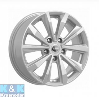 Колесный диск K&K КС974 (16_Taos) 6.5x16/5x112 ET43 D57.1 сильвер