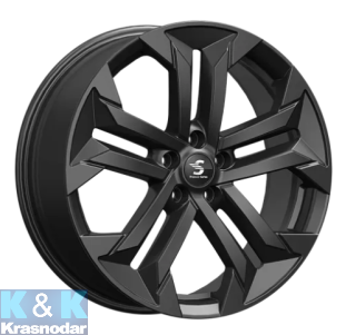 Колесный диск K&K KP015 (19_Haval Dargo) 7.5x19 5x114.3 ET40 66.6 Fury black