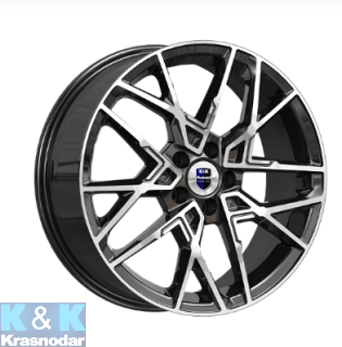 Колесный диск K&K Вудроф (КС1044) 7x18/5x108 ET41 D59.6 алмаз черный