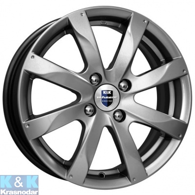 Колесный диск K&K Джемини (КС617) 6x15/4x114.3 ET40 D67.1 дарк платинум