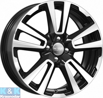 Колесный диск K&K КС874 (ZV17_Creta) 6.5x17/5x114.3 ET49 D67.1 алмаз черный