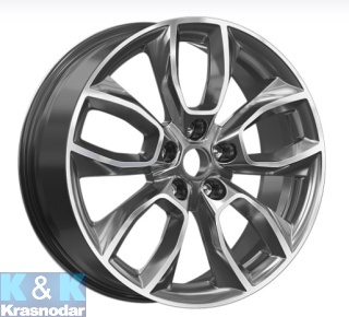 Колесный диск K&K КР001 (18_GAC GS3) 7x18/5x108 ET41 D59,6 Diamond quartz
