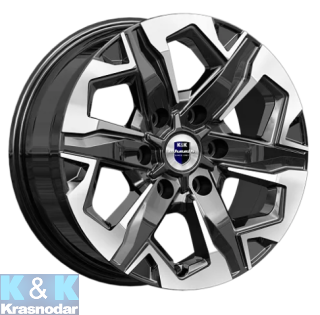 Колесный диск K&K Тейт (КС 1050-01) 7.5x17/6x139.7 ET36 D100.1 алмаз черный