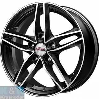 Колесный диск iFree Moskva (КС689) 6.5x16/5x114.3 ET50 D66.1 Блэк Джек