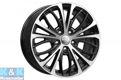 Колесный диск K&K КС873 (ZV 17 VW Passat) 7.5x17/5x112 ET47 D57.1 алмаз черный