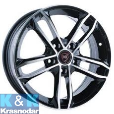 Колесный диск NZ Wheels F-44 6.5x16/5x108 ET50 D63.3 BKF