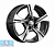 Колесный диск K&K КС1053 (ZV 16_CS35 Plus) 6.5x16/5x110 ET43 D63.35 алмаз черный